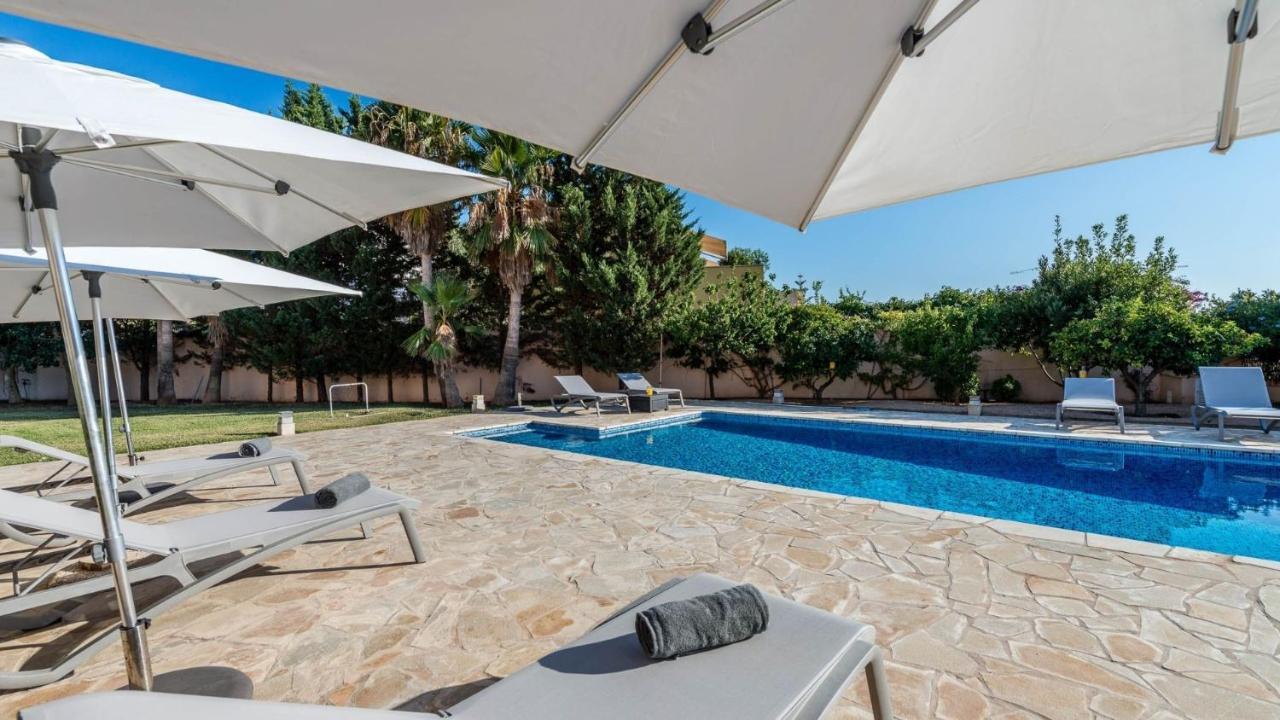 Villa Etruria close to Playa d'en Bossa San José Esterno foto